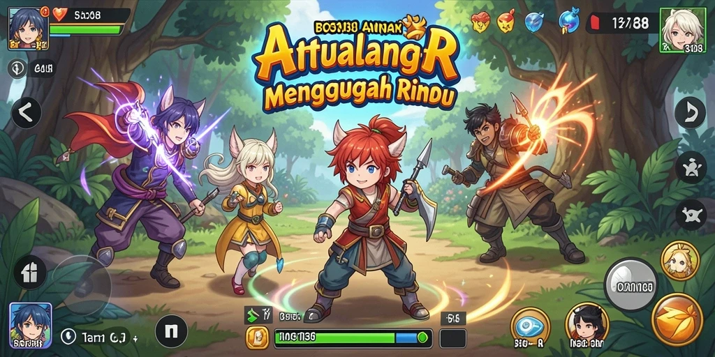 Gameplay dinamis dan menarik dari BOS138 yang terinspirasi anime.