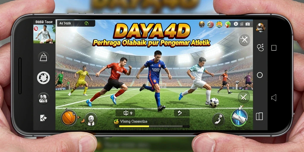 Tampilan gameplay yang dinamis dan kompetitif dari DAYA4D.