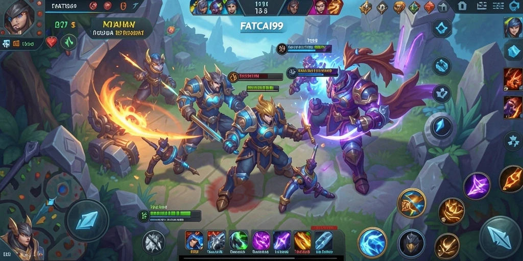 Tampilan menarik dari gameplay FATCAI99 yang penuh aksi.