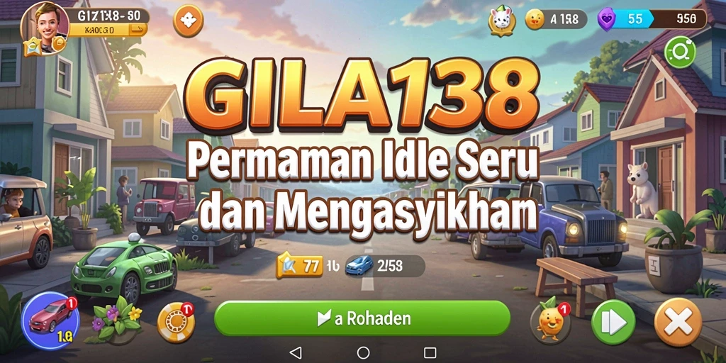 Tampilan gameplay GILA138 dengan karakter dan lingkungan menarik.