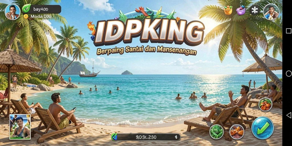 Screenshot gameplay IDPKING yang menampilkan keseruan bermain.