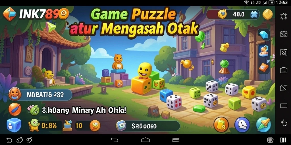 Tampilan gameplay INK789 yang seru dan menantang teka-teki.