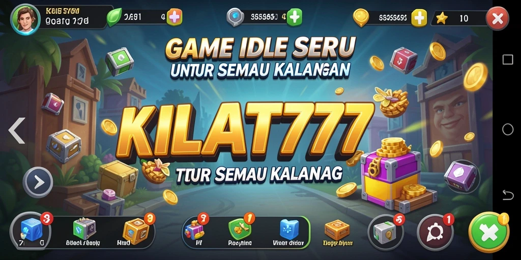 Tampilan gameplay KILAT777 yang menarik dan interaktif.