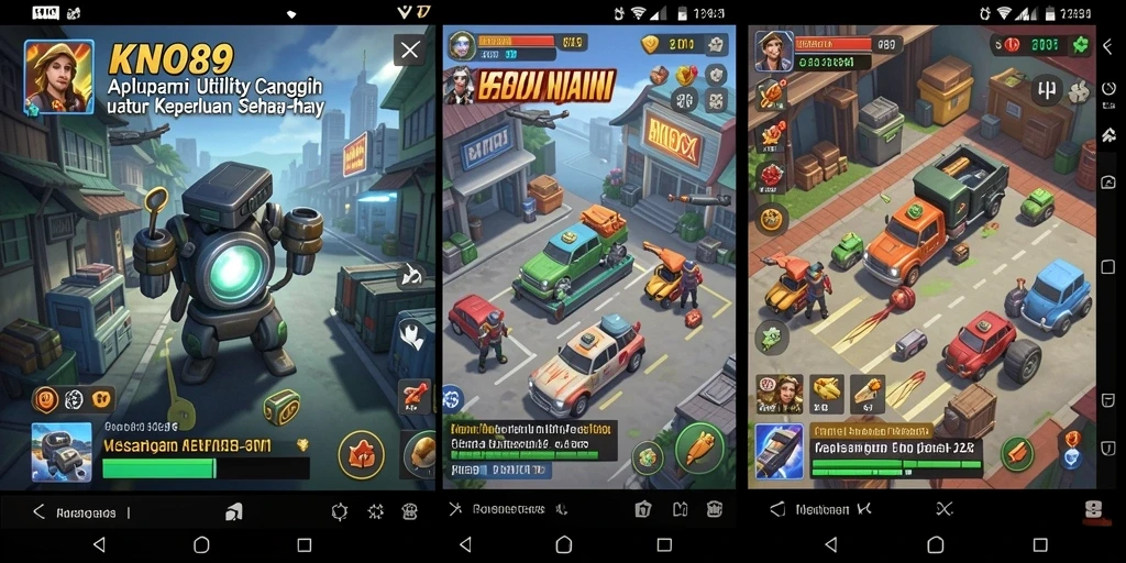 Tampilan screenshot utama KNO89 menunjukkan fitur pengingat yang mudah digunakan.