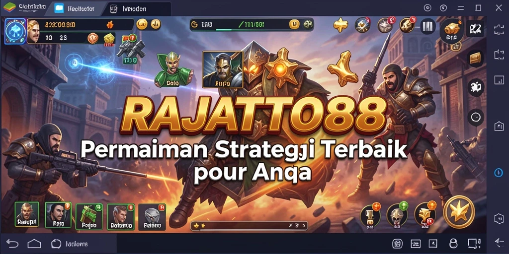 Tampilan menarik dari gameplay menegangkan RAJATOTO88.