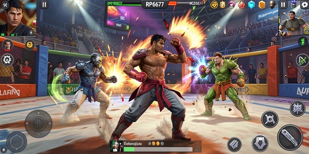 Gameplay seru dengan grafis menawan di RP6677.